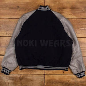 โรงงานผลิตแจ็คเก็ตหนังผสมขนสัตว์ ขายตรงแจ็คเก็ตเลตเตอร์แมน ขายแจ็คเก็ตเลตเตอร์แมนออนไลน์ - Product Image 2