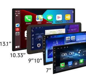 (T&D) Radio de Coche Universal de 13.1 Pulgadas con Pantalla Táctil, Autoradio, Reproductor de DVD para Coche, Navegación GPS, Estéreo Android 2DIN - Product Image 1