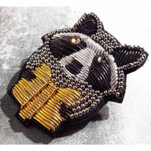 Fabulosas insignias de Blazer de trabajo con bordado de alambre de lingotes de oro - Product Image 6