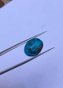 Pierre Turquoise Naturelle de Haute Qualité pour la Fabrication de Bijoux, Coupe Personnalisée 8.30CTS, Fournisseur Indien - Product Image 2