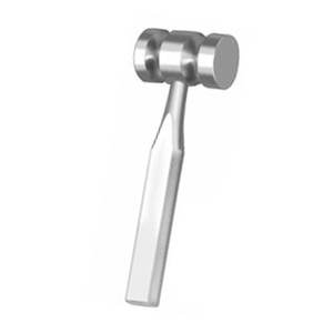 Maillet orthopédique poids lourd 7 1/2 "(191mm) Kit de suture Instruments chirurgicaux orthopédiques à puissance manuelle pour hôpitaux - Product Image 3