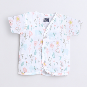 Polka Tots Pack de 3 Chaleco de manga larga/Jhabla-Multicolor - Product Image 3