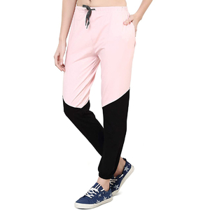 Pantalon de jogging tendance avec logo personnalisé pour femmes grande taille respirant taille élastique taille moyenne devant plat prix raisonnable en vente - Product Image 2