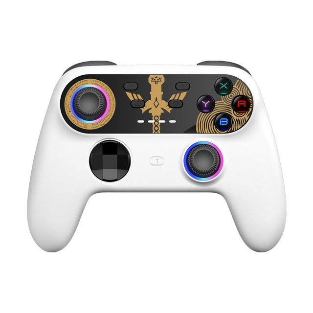 Wireless BT Controller for for Pro Gamepad RGB Light Motion Sensing Six-axis Gyroscope Vibration Motor Touch