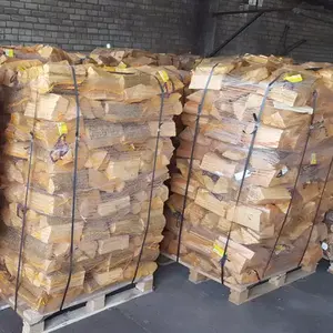 Bûches de bois de chauffage de chêne et de hêtre pour le chauffage industriel et domestique pour le prix abordable bon marché