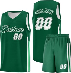 Conjuntos de uniformes de baloncesto de malla de poliéster sin mangas con estampado de número de jugador personalizado ODM de alta calidad 2025 transpirable que absorbe la humedad - Product Image 3