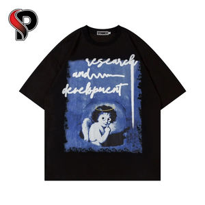 T Shirt T-shirts unis personnalisés pour l'impression T-shirts pour hommes T-shirts pour hommes T-shirt blanc uni de haute qualité T-shirt unisexe 100% coton - Product Image 6