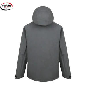 Veste d'extérieur imperméable en laine Terzo Sports pour hommes, coupe-vent respirant de haute qualité pour la pluie d'hiver au printemps, vente en gros - Product Image 2