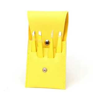 Prix d'usine moins cher en acier inoxydable 1.2mm outils de soins personnels inclinés noir Rose or pince à épiler à sourcils - Product Image 1