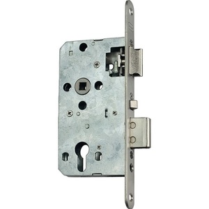 DIN Stainless Steel PZW 20/55/72/8mm Corridor Mortise Lock SCHNEGEL 008/1499/55 Rounded Features for Left/Right <b>Storage</b> <b>Lockers</b> - Product Image 1