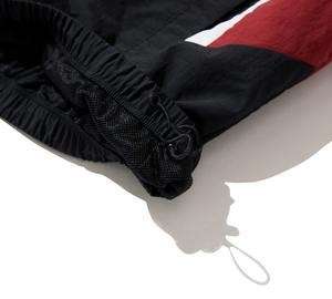 OEM <b>Men's</b> <b>Lightweight</b> Windbreaker <b>Jacket</b> Custom Mesh Lining Color Block Breathable Woven Fabric Stand Collar Thin <b>Summer</b> Design - Product Image 4