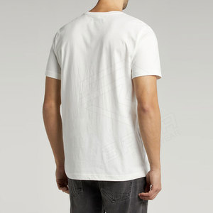 Camiseta Oversize de Streetwear para Hombre, Algodón Grueso/Fibra de Bambú, Transpirable, Hombros Caídos, Tallas Grandes, Peso Pesado 250gsm - Product Image 4