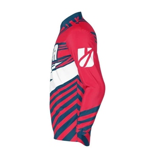 Sublimación personalizada ropa deportiva Jersey pantalones para carreras de motos Auto Racing Wear con nombre de equipo impreso Motocross Polo Shirt - Product Image 3