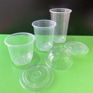 Vaso de plástico PP en forma de U más vendido con tapas Desechable Transparente transparente 12oz 16oz Para llevar Fabricante personalizado Precio bajo - Product Image 4