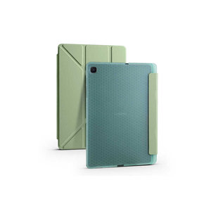 Étui intelligent Netzy 2020 pour Galaxy Tab A7 10.4 T500 vert clair, pliable en trois parties avec compartiment pour stylet et support en PC - Product Image 2