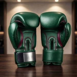 Gants d'entraînement et de sparring professionnels d'élite avec rembourrage multi-couches d'absorption des chocs et support de poignet sécurisé à fermeture auto-agrippante - Product Image 5