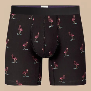 Calzoncillos Boxer Transpirables Antibacterianos Personalizables al por Mayor |   Ropa Interior Masculina Estampada 100% Algodón - Product Image 4