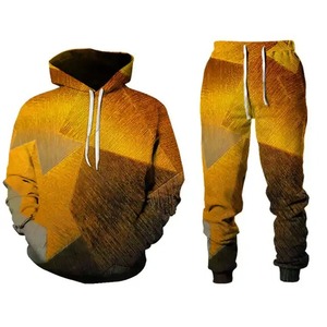 Sudadera con capucha para hombre de algodón 100% de peso pesado personalizada OEM con cremallera completa para estampado de abullonado con logotipo en 3D, chándal de talla grande para hombre para Digita de invierno - Product Image 3