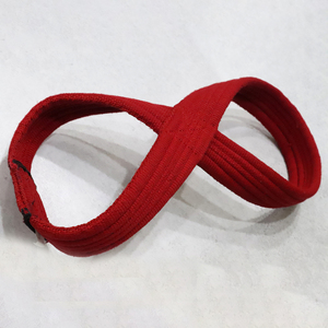 ที่พันข้อมือยกน้ำหนักแบบนีโอพรีน รูปเลข 8  ระบายอากาศได้ดี ไม่ลื่น ปรับได้ แข็งแรง ทนทาน สำหรับการฝึกซ้อมแบบสตรองแมน  พร้อมโลโก้สั่งทำ - Product Image 4