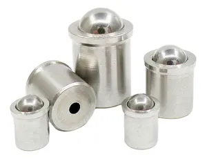 Perles de positionnement élastiques M2-12, vente directe d'usine, piston à tête sphérique à pression, acier inoxydable 304, piston à bille à ressort