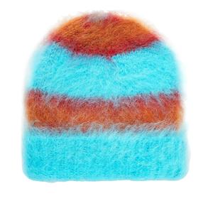 Nuevo personalizado su propio logotipo Jacquard sombreros de punto Beanie fabricante personalizado Mohair Beanie - Product Image 1