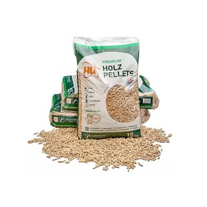 Pellets de Madera Originales de 15 Kg, Ecológicos, de Primera Calidad, 8 mm de Diámetro (DIN Plus/-A1) para Uso en la Industria de Energía de Biomasa - Product Image 6