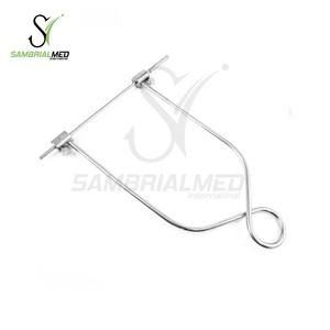 Premium Bohler Traction Bow 7,5 "Rodilla Fractura femoral Ortopédica con tornillos Cerraduras Estabilidad Procedimientos de rodilla Acero inoxidable alemán - Product Image 2