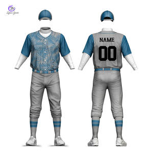 Uniforme de baseball à séchage rapide de haute qualité de nouveau design à vendre uniforme de baseball respirant en gros - Product Image 3