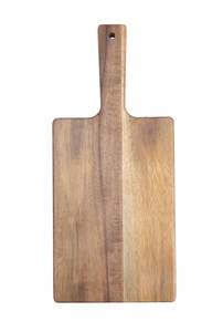 Planche à découper en bois de manguier de qualité supérieure de 18 pouces avec poignée - Ensemble de planches à découper décoratives gravées pour la cuisine - Approvisionnement en gros - Product Image 5