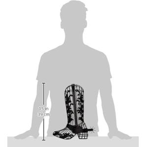 Présentoir en métal en forme de botte de cowboy pour bouchons de vin, noir, fait main, disponible à prix abordable, meilleure vente - Product Image 2