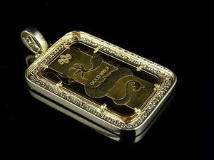 Personnaliser Rectangle Moissanite Diamant S925 Argent Glacé Pièce Pendentif Bijoux Pour Hommes Fête Porter - Product Image 4