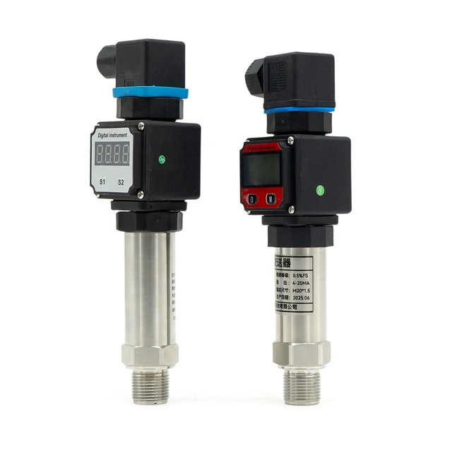 High Precision Pressure Transmitter 4~20Ma Signal Pressure Transducer LCD Digital Display Pressure Sensor