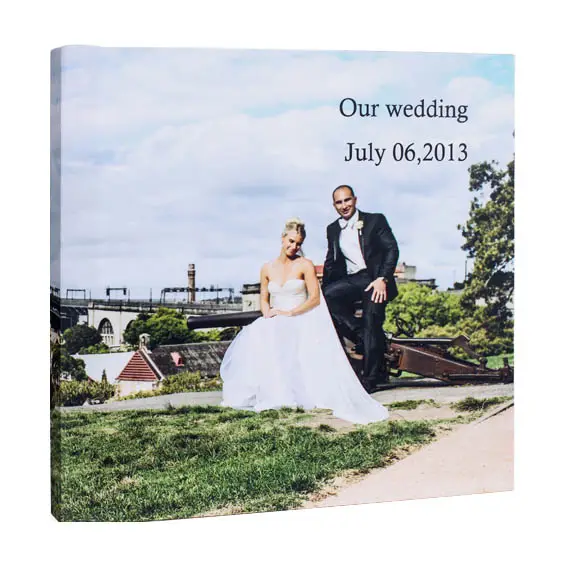 Sampul foto pernikahan pencetakan desain album foto