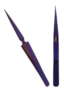 VENTE TOTALE PRIX BAS FABRIQUÉ au PAKISTAN ACIER INOXYDABLE COULEUR personnalisée ACTION CROISÉE EXTENSION DE CILS PINCEAUX - Product Image 3