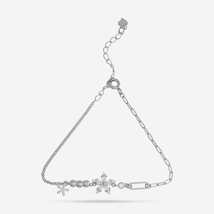 92.5 <b>Silver</b> Fashion <b>Charm</b> <b>Bracelet</b> 191370 - Product Image 5