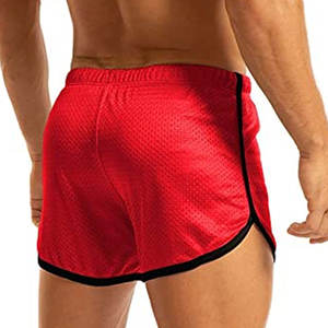 Shorts de sport pour hommes en coton de haute qualité fabriqués au Pakistan, confortables, à séchage rapide, respirants, avec cordon de serrage, personnalisables, couleur unie - Product Image 6