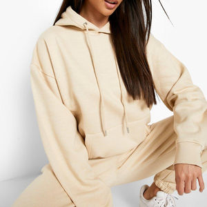 2025 Top Trending Super Soft Fleece Mujer Sudaderas con capucha en blanco Alta calidad OEM Streetwear Sudadera - Product Image 2