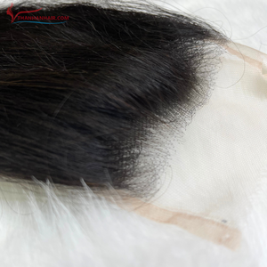 Vente en gros Top qualité 100% cheveux bruts vietnamiens HD Swiss Lace Closure 5x5 Extension de cheveux humains - Product Image 1