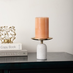 Contemporary Metal <b>Candle</b> <b>Holder</b> Stand for Home Decor Stylish Tabletop Accent Ideal for Living Room Bedroom - Product Image 1