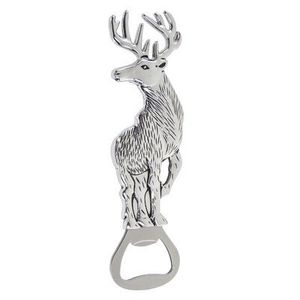 Abrebotellas con forma de ciervo plano vintage moderno hecho a mano personalizado al por mayor accesorios metálicos de aluminio para restaurantes y bares - Product Image 4