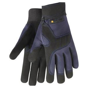 Gants de travail en cuir grainé de chèvre Interlock Tissu de coton Dos Gants de conduite en cuir respirant Sécurité des mains confortable - Product Image 3