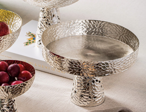 Luxury Best Design Serving <b>Bowl</b> for Home Hotel Restaurants Tabletop and Dinnerware <b>Silver</b> Color Round Shaped Foods Serving <b>Bowls</b> - Product Image 3