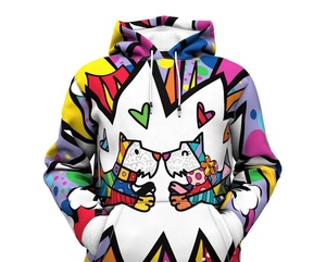Sweats à capuche personnalisés sublimés prix bon marché vente en gros de sweats à capuche unisexes sublimés qualité supérieure à la taille vente en gros - Product Image 1