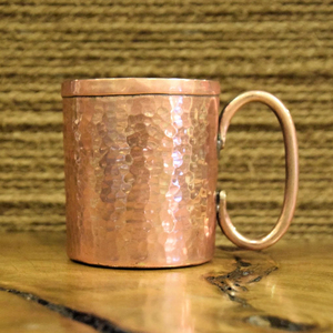 Tasses en cuivre vintage avec un design accrocheur idéal pour servir Moscow Mule fouetté et autres boissons tasses personnalisées avec logo - Product Image 4