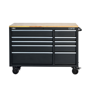 Armoire à outils à 10 tiroirs, chariot de rangement roulant avec plan de travail pour garage, atelier, mécanicien, support OEM ODM - Product Image 2