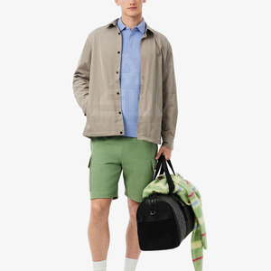 Chemises pour hommes de haute qualité, coupe ajustée, tricotées, manches courtes, grande taille, respirantes, élégantes et personnalisées - Product Image 3