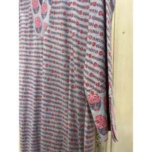 Summer Dress-100% Cotton Breathable Stone Floral Pattern Empire Waistline Halter Korean Sweet <b>Light</b> Free (XL) for Spring Autumn - Product Image 3