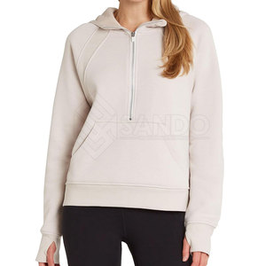 เสื้อฮู้ดซิปครึ่งตัวของผู้หญิงเสื้อฮู้ดซิปครึ่งตัว - Product Image 1