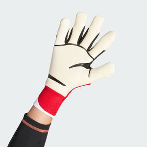 Professional Soccer Goalkeeper <b>Gloves</b> for Football Breathable <b>Gloves</b> <b>Red</b> Pink Colour Unisex Customized Logo Finger Packing - Product Image 2