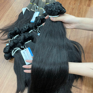 Oferta Relámpago: Cabello Humano Vietnamita de Primera Calidad, Doble Trama, Liso, Suministro Directo de Fábrica, Suave y de Longitud Completa - Product Image 2